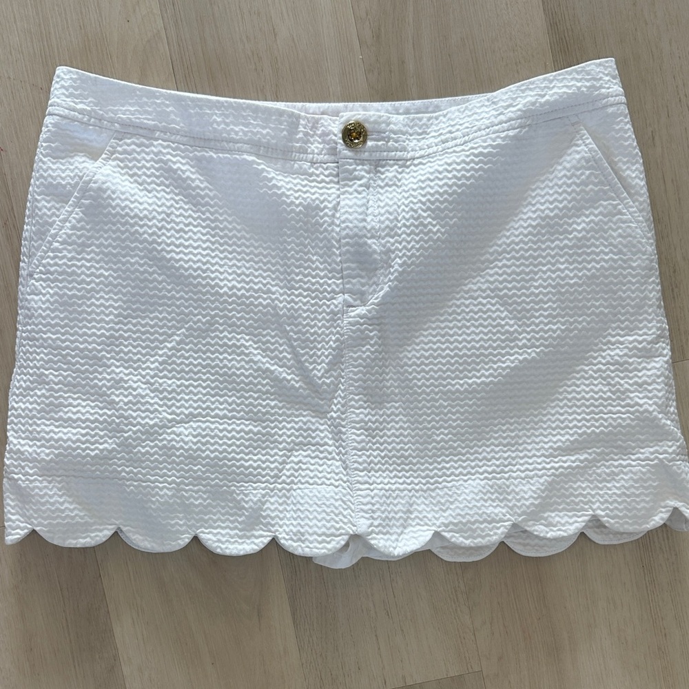 Lilly Pulitzer Colette Skort in Resort White